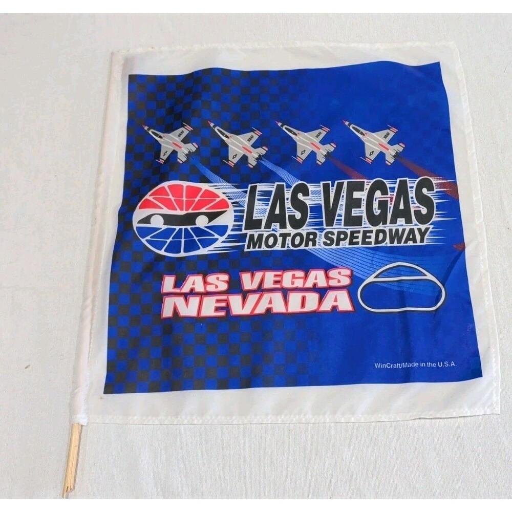 LAS VEGAS Motor Speedway WinCraft Flag 17 In X 17 In Made In USA